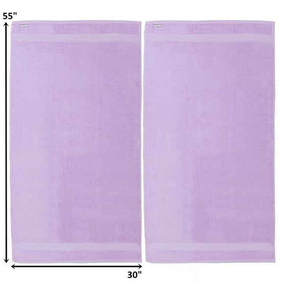 Alpine Swiss 100% Cotton 2 Piece Towel Set Soft Absorbent Face Hand Bath Towels - Picture 2 of 6